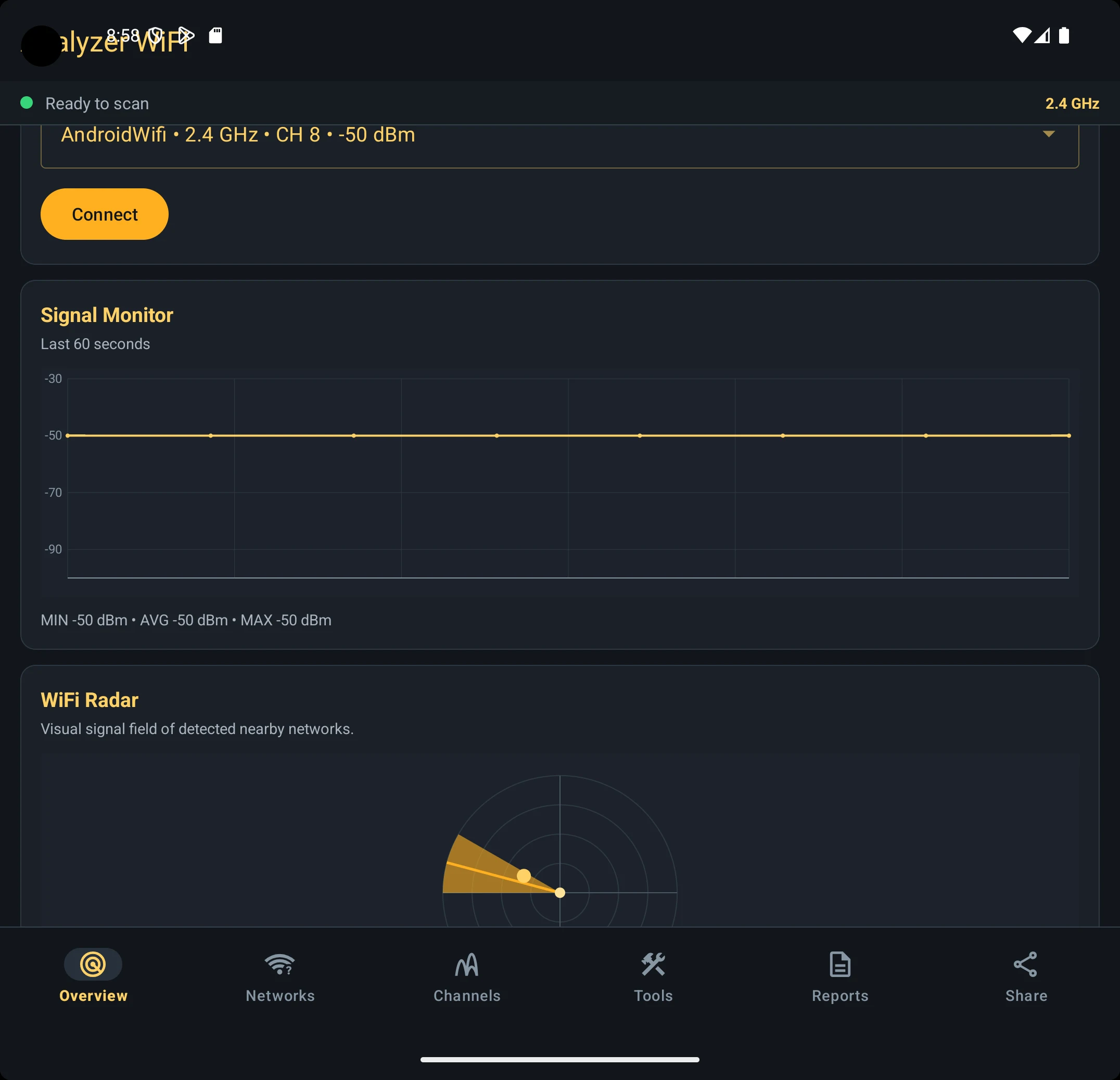 WiFi Analyzer: Signal Scan screenshot